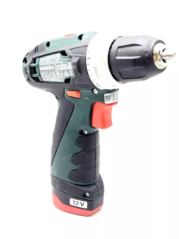 WKRĘTARKA METABO POWERMAXX BS 12V / 2 AKU / ŁAD / WALIZKA