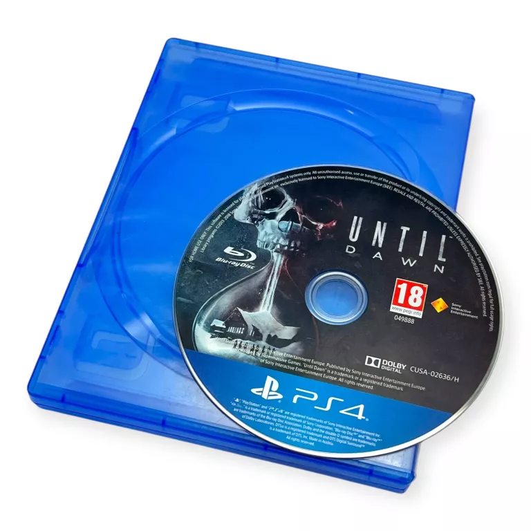 GRA NA PS4 UNTIL DAWN
