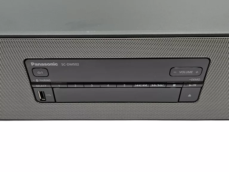 WIEŻA PANASONIC SC-DM502 40W BLUETOOTH RADIO FM, DAB+ CZARNY