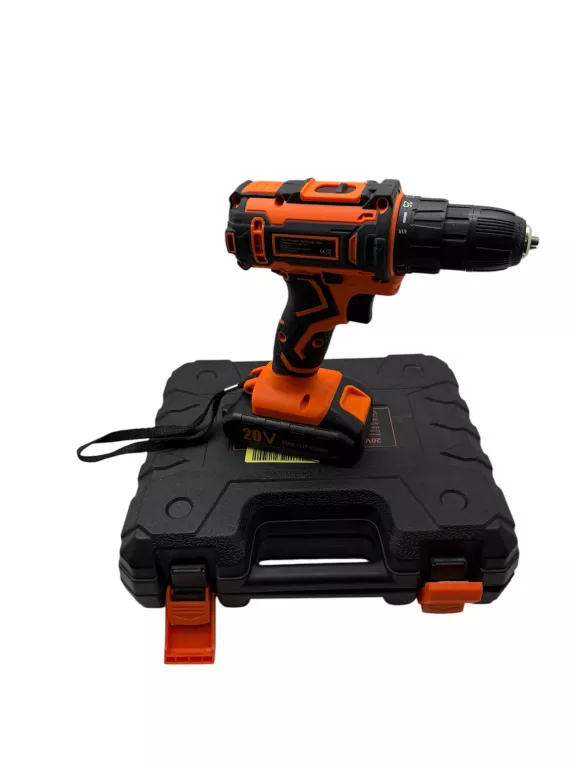 WIERTARKO WKRĘTARKA CORDLESS DRILL AKUMULATOROWA 20 V 2 X BATERIA G1172
