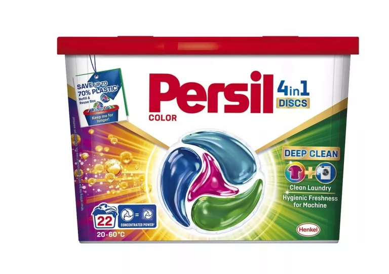 PERSIL 4IN1 DISCS COLOR KAPSUŁKI DO PRANIA 22 SZT.