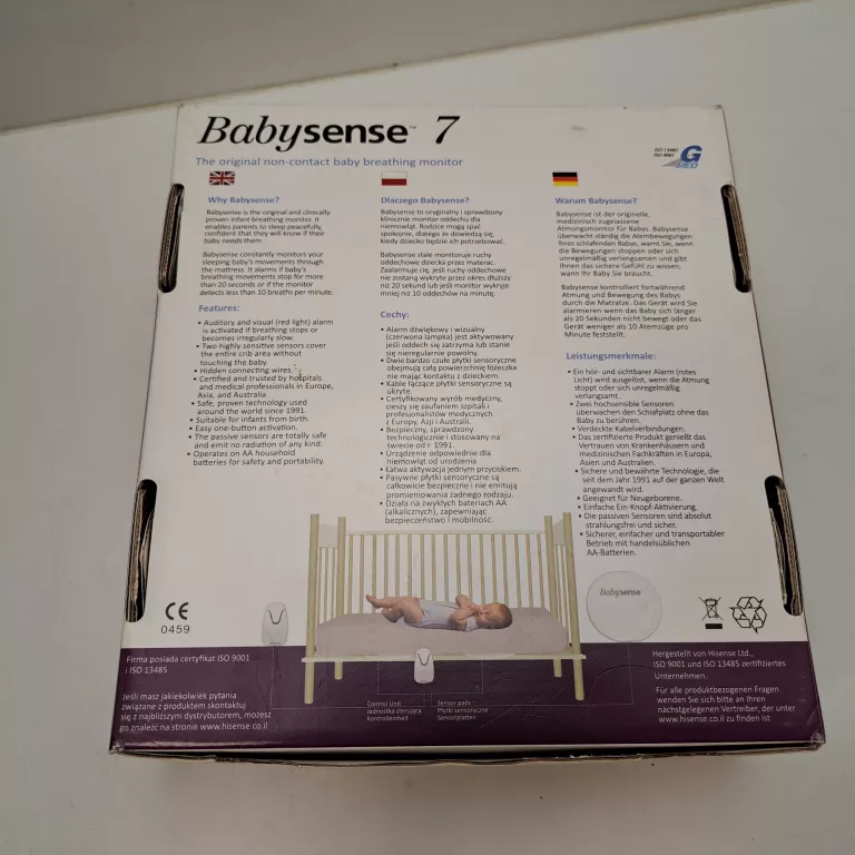 MONITOR ODDECHU BABYSENSE 7
