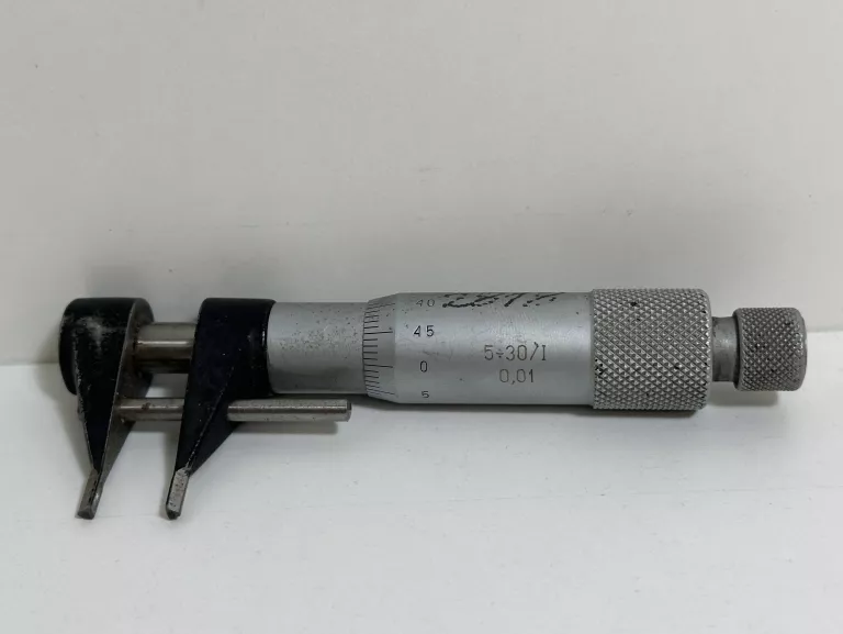 MIKROMETR ANALOGOWY WEWNĘTRZNY NONIUSZOWY DO OTWORÓW 5-30MM 0,01MM