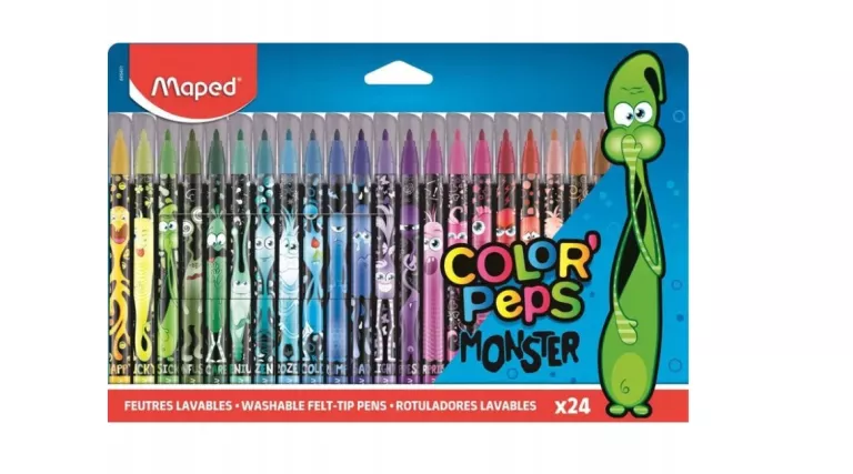 MAPED COLOR PEPS MONSTER X24 ZESTAW MAZAKÓW