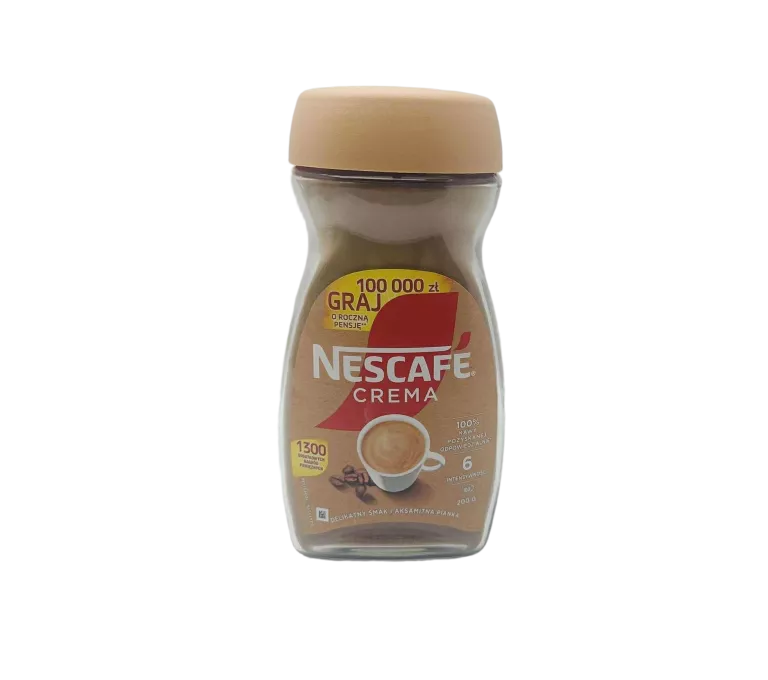KAWA ROZPUSZCZALNA NESCAFE CREMA 200G