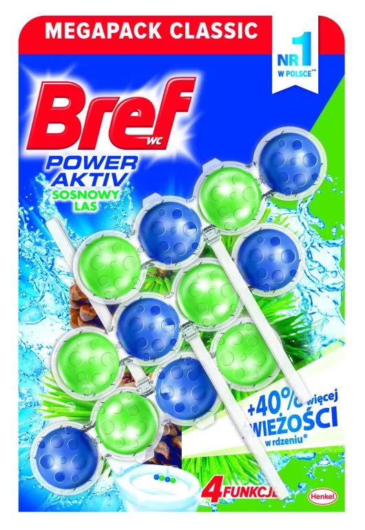 KOSTKA DO WC PINE 3X50 G POWER ACTIVE BREF