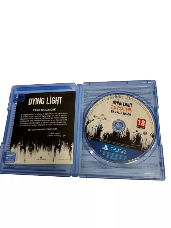 GRA DYING LIGHT THE FOLLOWING NA PS4