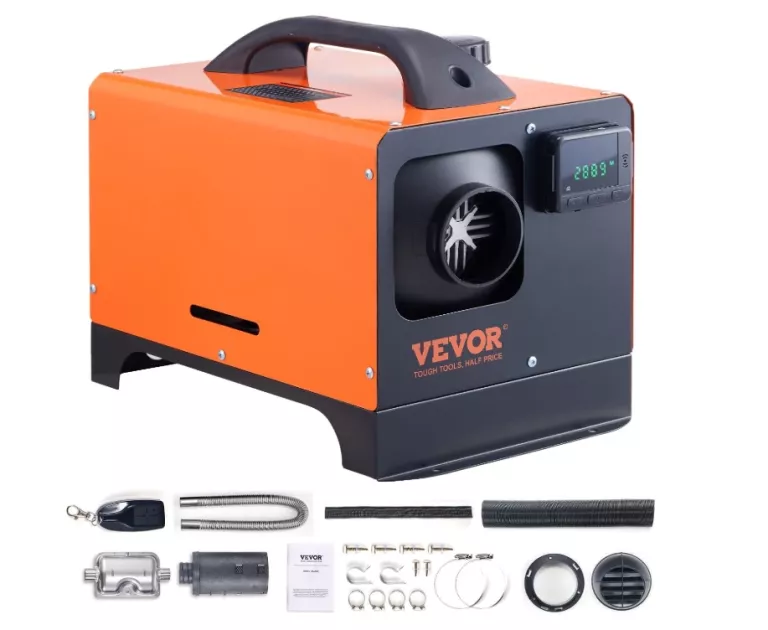 VEVOR XMZ-W-D4 OGRZEWANIE POSTOJOWE NAGRZEWNICA 12V8KW
