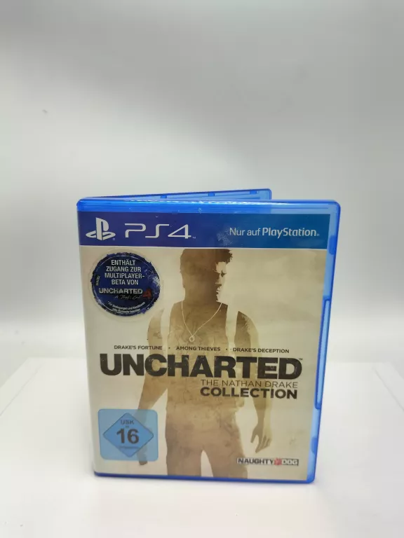 GRA NA KONSOLE PS 4 UNCHARTED KOLEKCJA NATHANA DRAKE'A