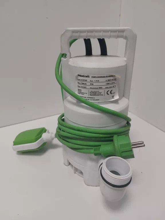 POMPA ZATAPIALNA DO BRUDNEJ WODY AQUACRAFT ECSP250 SOLO