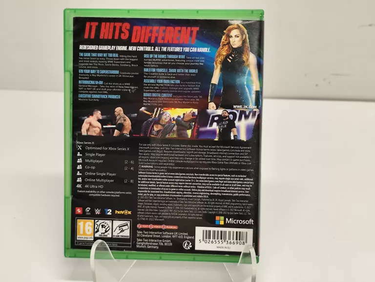 GRA NA XBOX SERIES X WWE 2K22