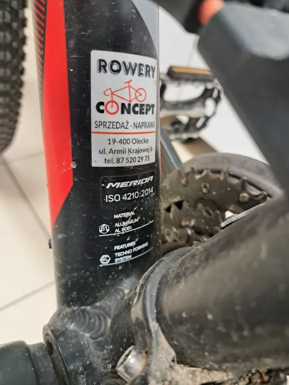 ROWER MTB MERIDA BIG NINE 100 - 29 CALI