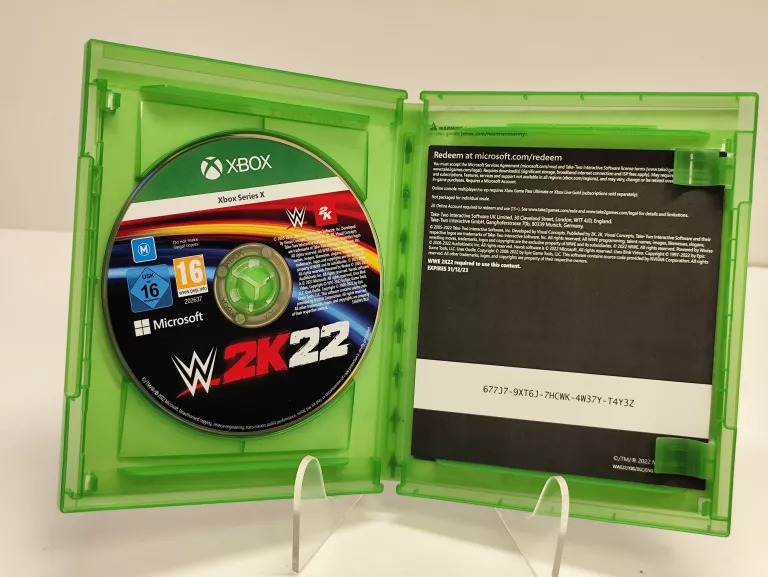 GRA NA XBOX SERIES X WWE 2K22