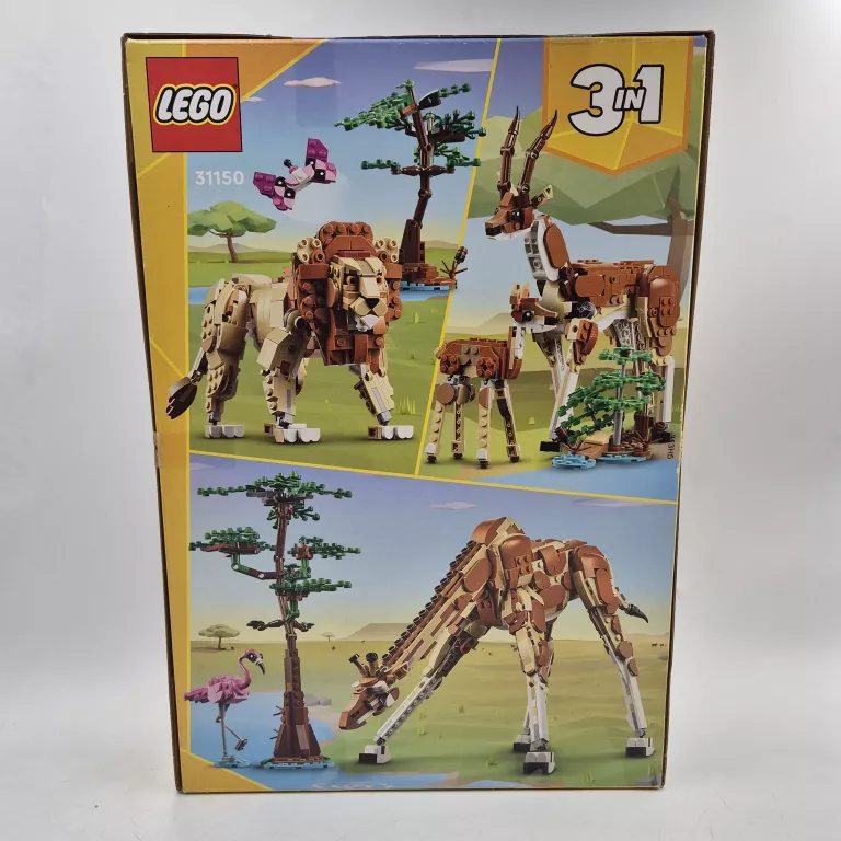 KLOCKI LEGO CREATOR 31150 DZIKIE ZWIERZĘTA SAFARI