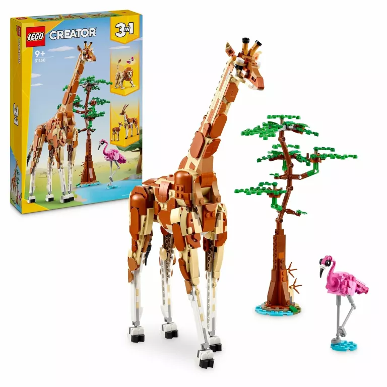 KLOCKI LEGO CREATOR 31150 DZIKIE ZWIERZĘTA SAFARI