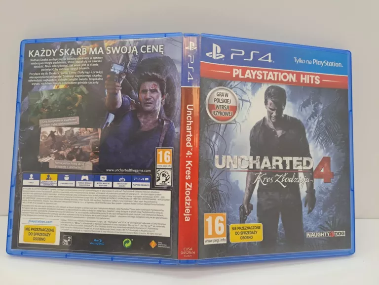 GRA NA PS4 UNCHARTED 4
