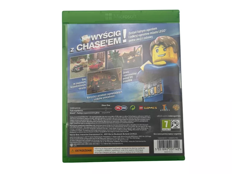 LEGO CITY: TAJNY AGENT MICROSOFT XBOX ONE
