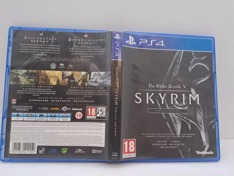 GRA NA PS4 SKYRIM