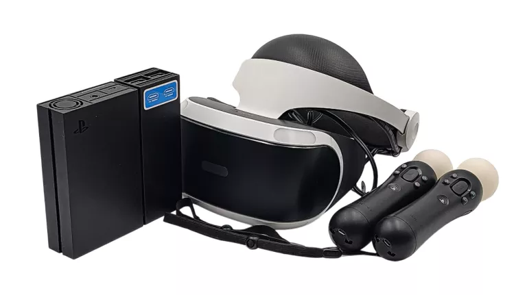 GOGLE VR SONY PLAYSTATION VR CUH-ZVR1 + PROCESOR + 2X MOVE CECH-ZCM2E