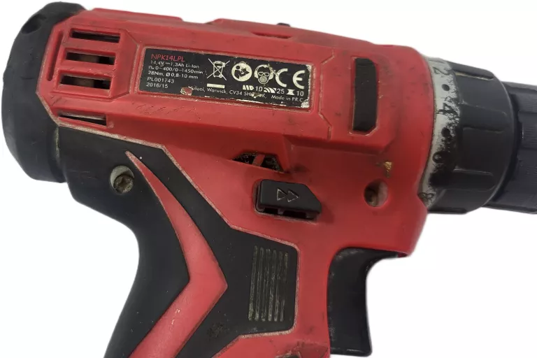 WIERTARKO-WKRĘTARKA NUTOOL RED NPK14LPL 14, 4V 2 X BATERIA ŁADOWARKA