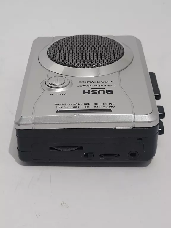 WALKMAN ODTWARZACZ KASET RADIO PRZENOŚNE Z GŁOŚNIKIEM BUSH MODEL BR630