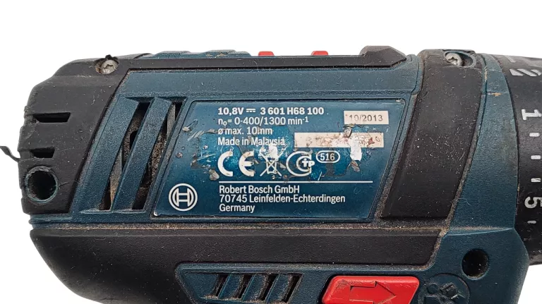 WIERTARKO-WKRĘTARKA AKUMULATOROWA BOSCH GSR 10,8-2-LI + 3X AKU + ŁADOWARKA