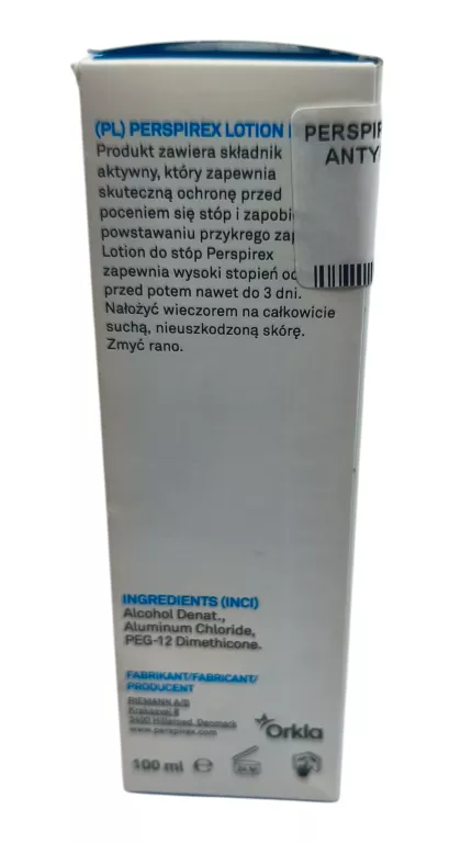 PERSPIREX FOOT LOTION ANTYPERSPIRANT DO STÓP 100 ML