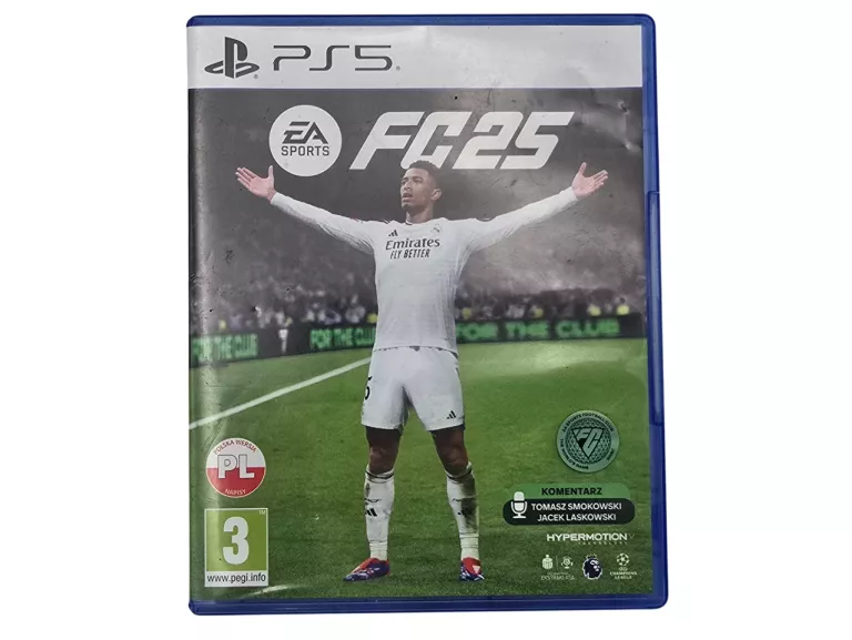 PŁYTA Z GRĄ FIFA 25 FC25 POLSKA WERSJA JĘZYKOWA PS5 PLAYSTATION 5