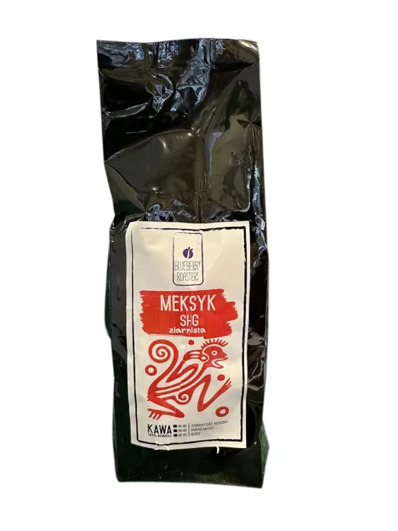 ORYGINALNA KAWA ZIARNISTA BLUEBERRY ROASTERS MEKSYK 250G. 05/2026R.