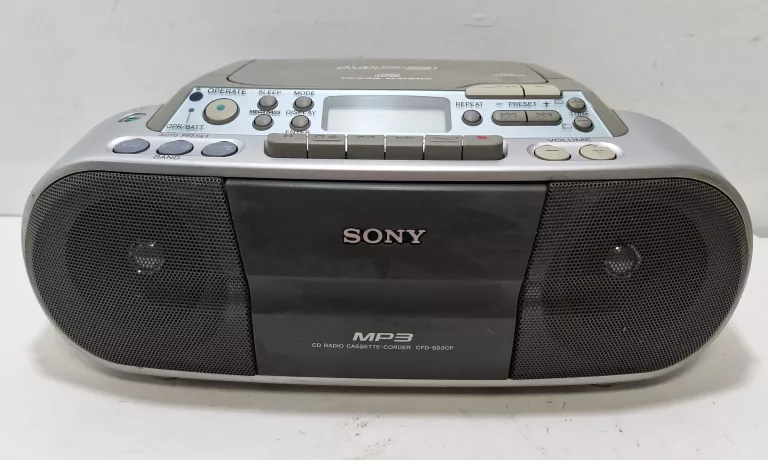RADIO MAGNETOFON SIECIOWE FM CD SONY CFD-S03CP