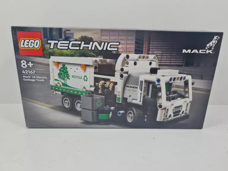 LEGO TECHNIC ŚMIECIARKA MACK LR ELECTRIC 42167
