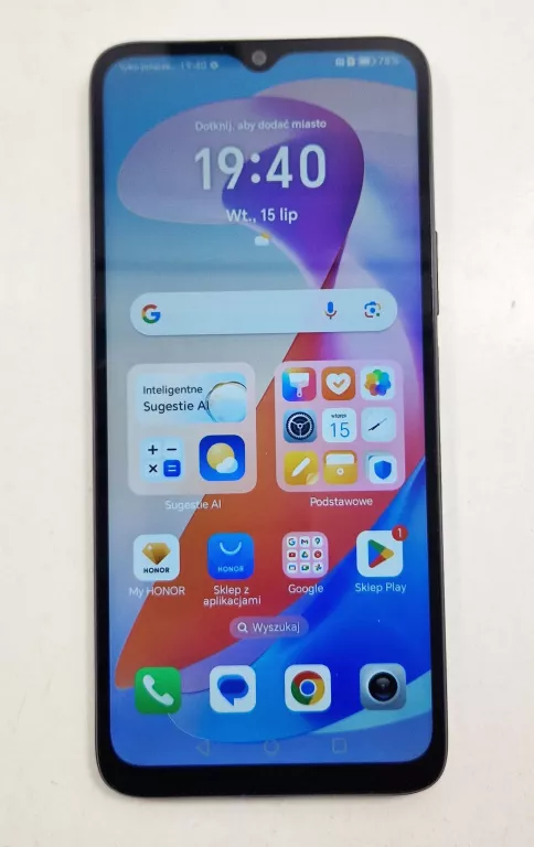 HONOR X6A 4/128 GB CZARNY