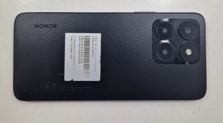 HONOR X6A 4/128 GB CZARNY