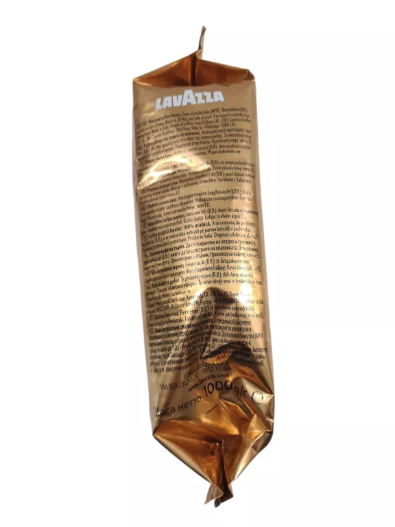KAWA ZIARNISTA LAVAZZA QUALITA ORO 1000G 12/2026