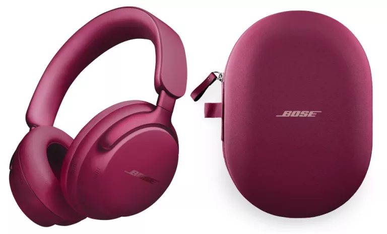 SŁUCHAWKI BEZPRZEWODOWE BOSE QUIETCOMFORT ULTRA BORDOWE ZAPLOMBOWANE