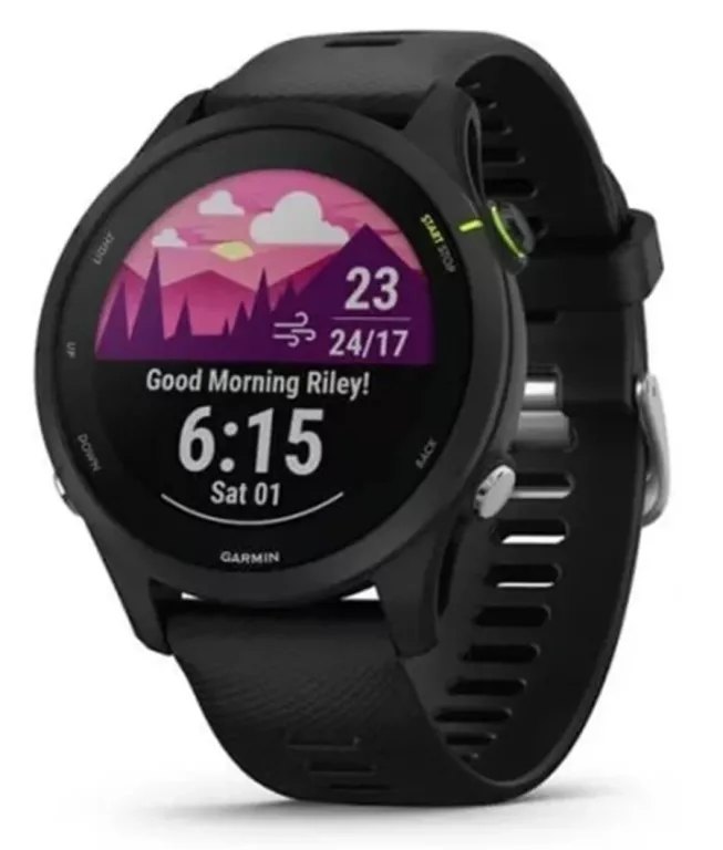 GARMIN FORERUNNER 255 MUSIC BLACK ZEGAREK SPORTOWY FABRYCZNIE ZAPAKOWANY