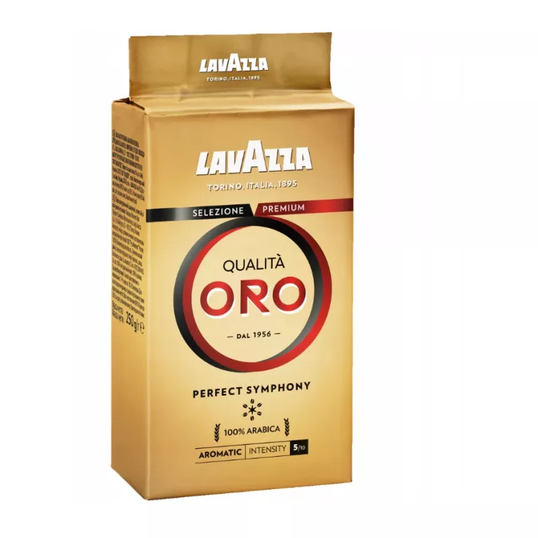 KAWA MIELONA LAVAZZA QUALITA ORO 250G KAWA PALONA100% ZIARNA ARABICA