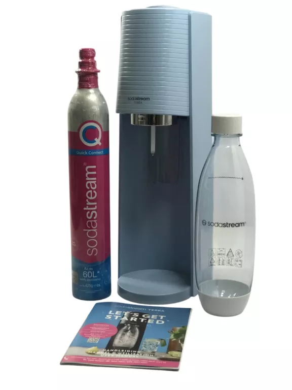 SODASTREAM TERRA + BUTELKA + NABÓJ CO2