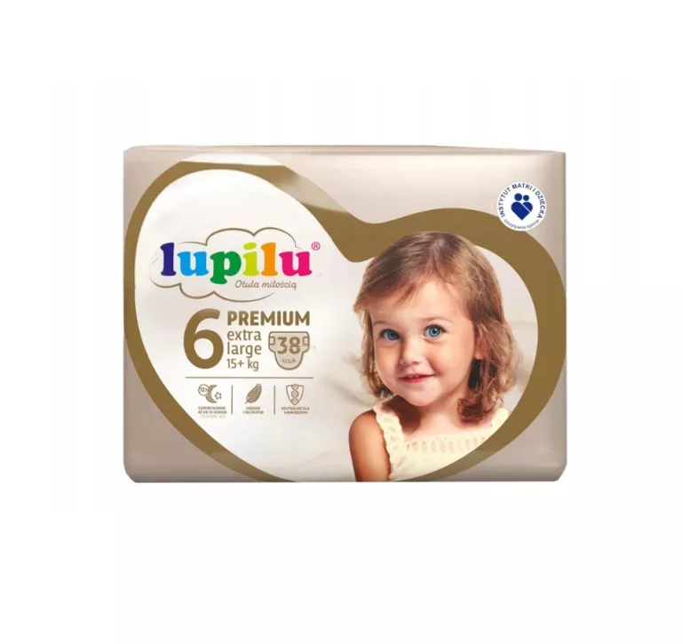 PIELUSZKI LUPILU EXTRA LARGE 6 ROZMIAR 6 38 SZT.