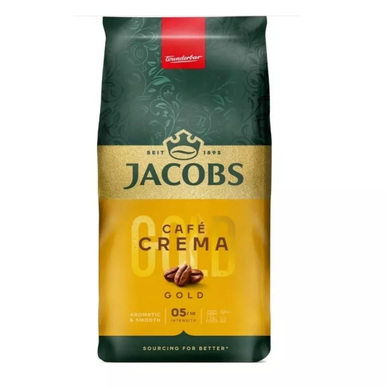 JACOBS CAFE CREMA GOLD KAWA ZIARNISTA 1KG