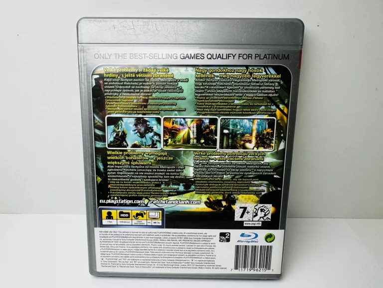 GRA PS3 RATCHET CLANK TOOLS OF DESTRUCTION