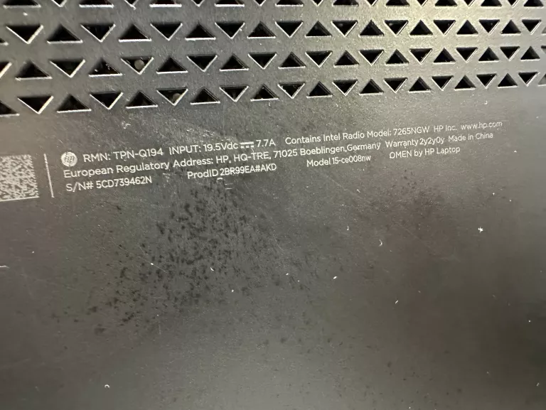 LAPTOP OMEN 7265NGW +ŁAD