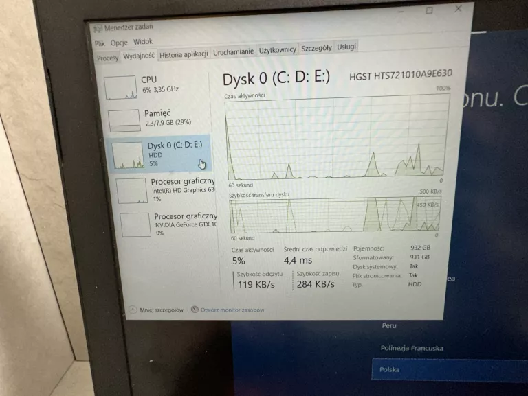 LAPTOP OMEN 7265NGW +ŁAD