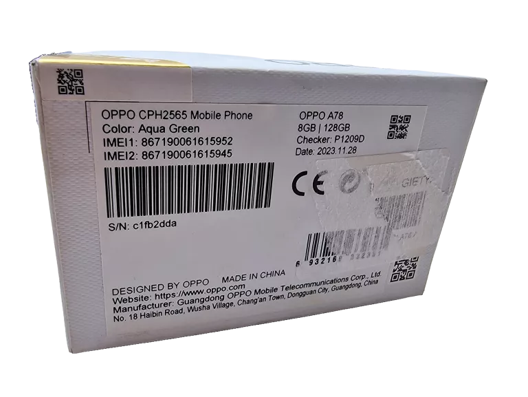 TELEFON OPPO A78 128/8
