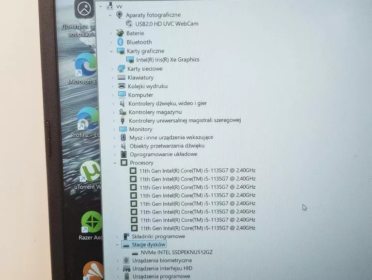 LAPTOP ASUS X515E I5-11/16GB/512GB/WIN11 HOME