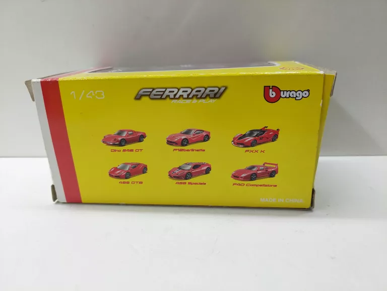 AUTO KOLEKCJONERSKIE SHELL FERRARI DINO 246 GT