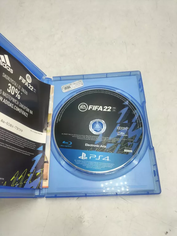 ZESTAW 5 GIER NA PS4 FIFA 16/21/22/23 + F1 2019