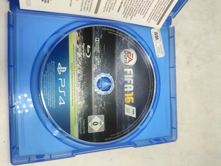 ZESTAW 5 GIER NA PS4 FIFA 16/21/22/23 + F1 2019