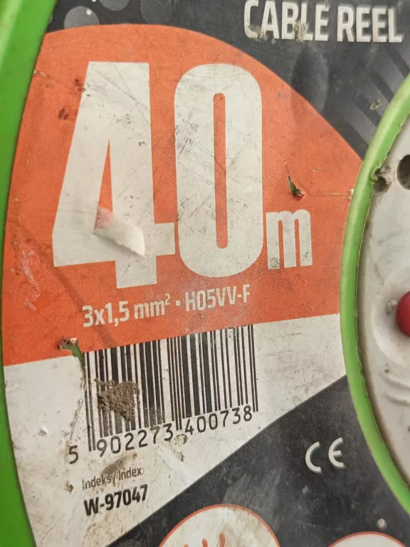PRZEDŁUŻACZ BĘBNOWY KEL 40 M