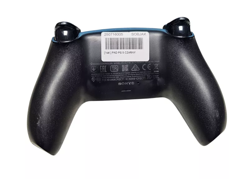 KONTROLER SONY DUALSENSE CZARNY CFI-ZCT1W